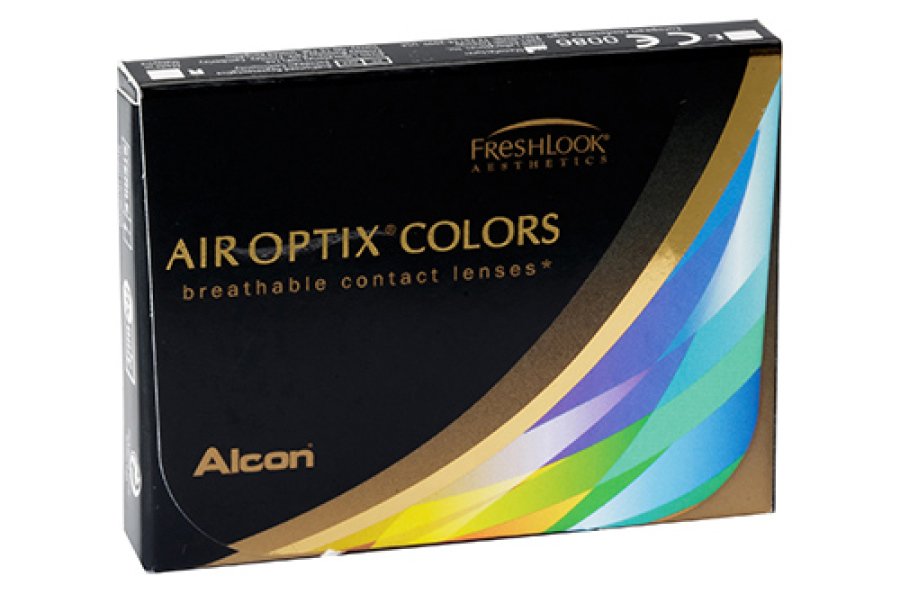 Мягкие контактные линзы Контактные линзы AirOptix Colors Фото №1 - linza.ua